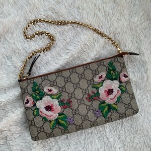 Gucci Exclusive Monogram Wristlet